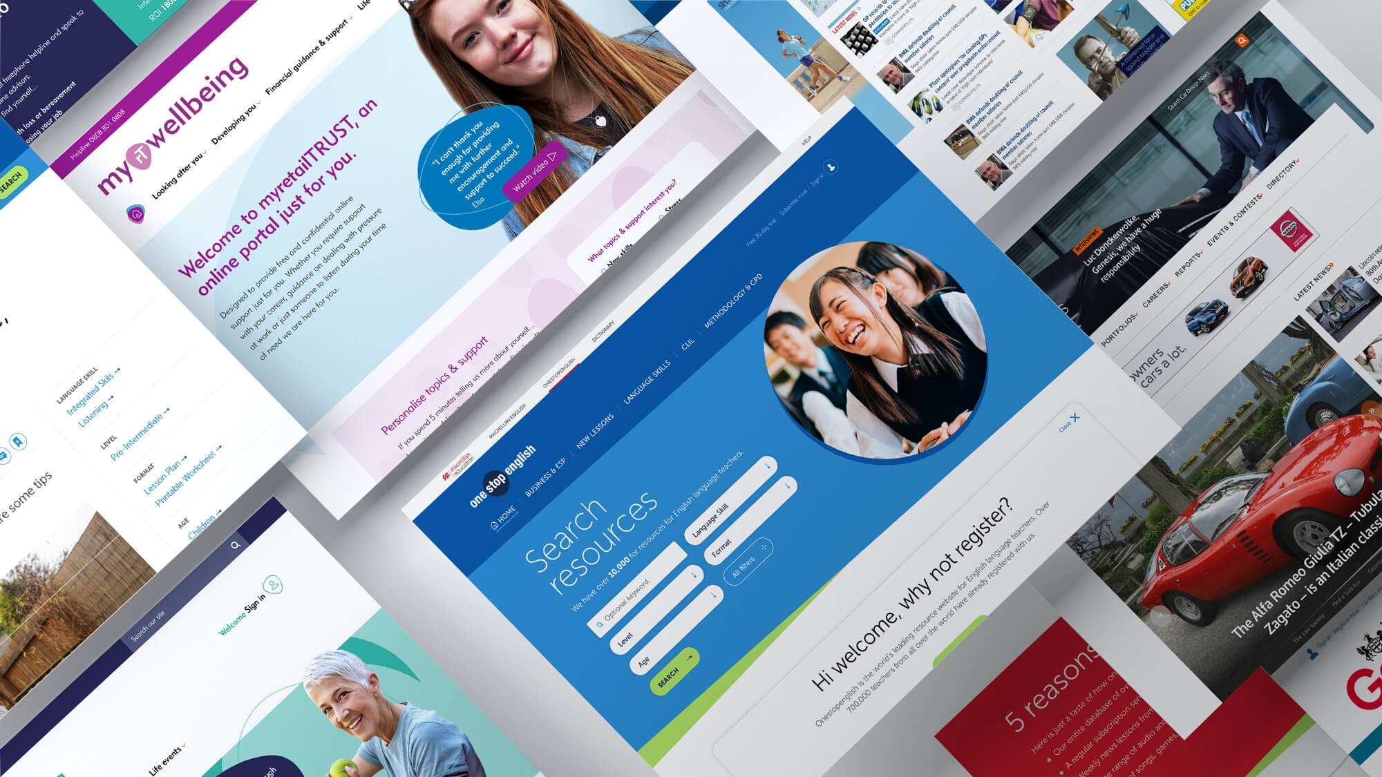 Webvision Cloud site examples